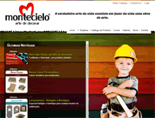 Tablet Screenshot of montecielo.com.br